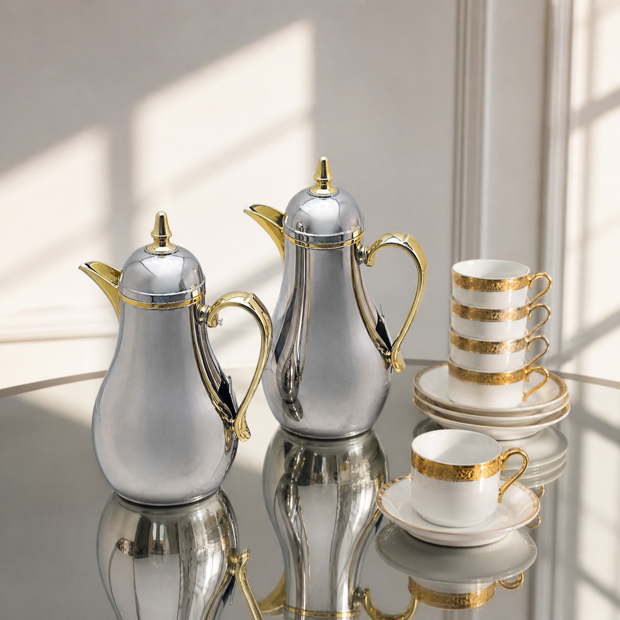 طقم ترامس قهوة وشاي – Tea & Coffee Thermos Set