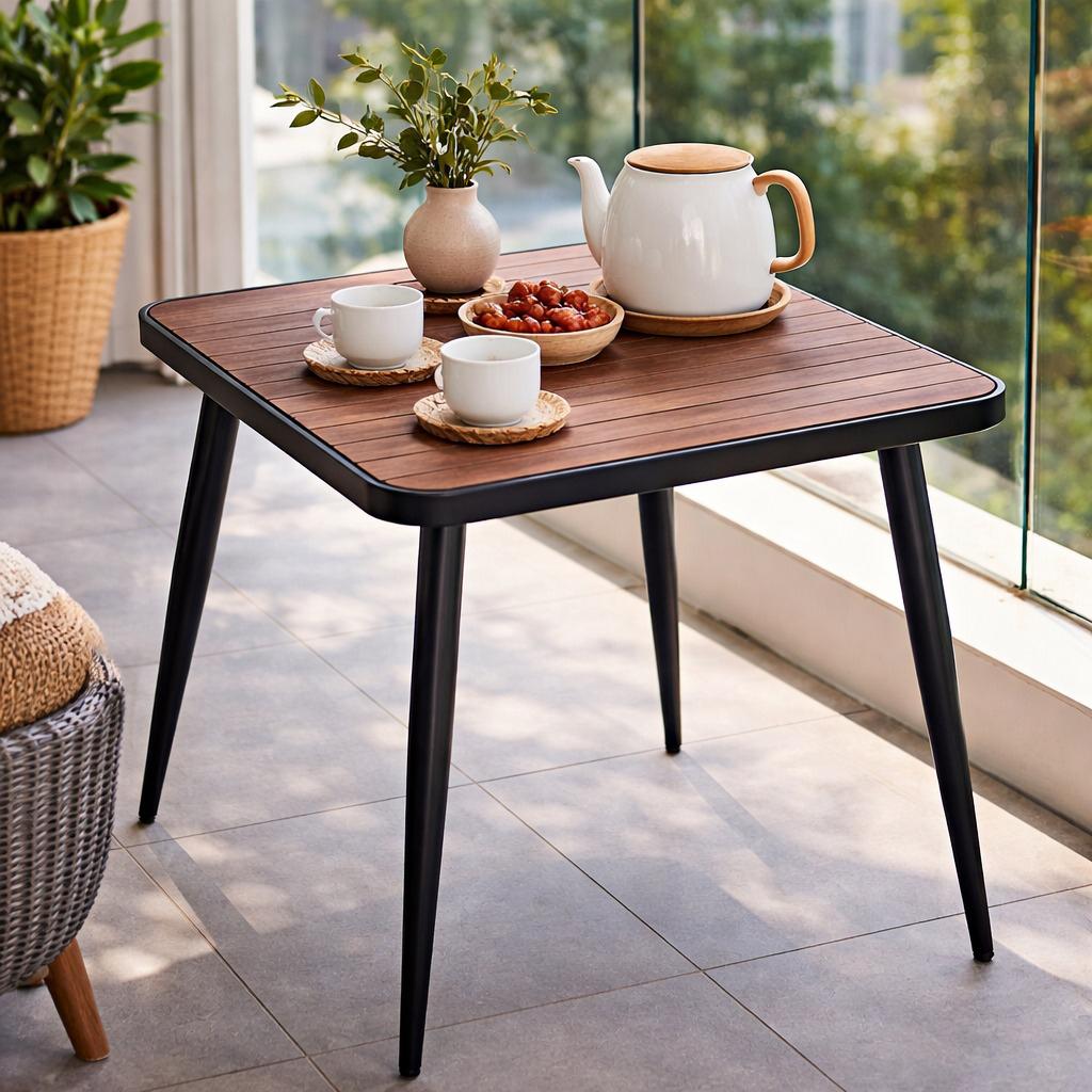 طاولـة مقهى (كافية) مربعة ا – Square Café Table