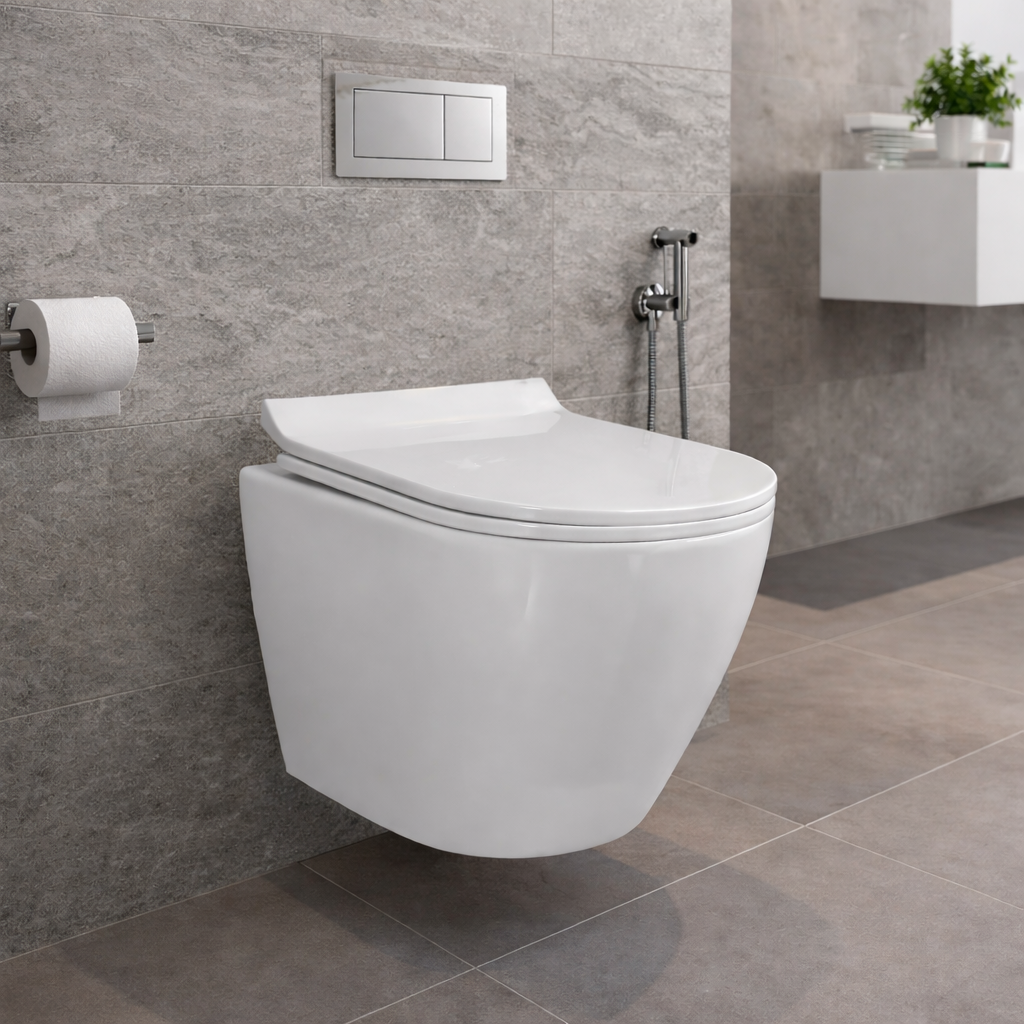 Techno PP23 Round Hanging Bathroom Chair size 49*36*34
