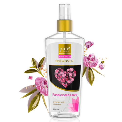 بيور بيوتي , بخاخ معطر للجسم , للنساء , باشنت لاف , 250مل 