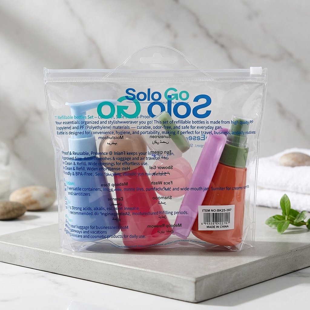 SOLO GO TRAVEL PERSONAL CARE SET 6PCS