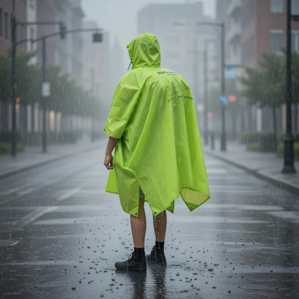 TRIPLE CANOPY PONCHO