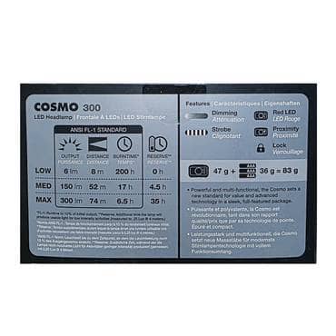 BLACK DIAMOND COSMO 300 HEADLAMP