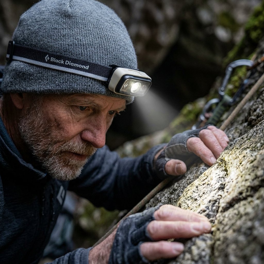 BLACK DIAMOND SPOT LITE HEADLAMP 200 LUMENS ALUMINUM