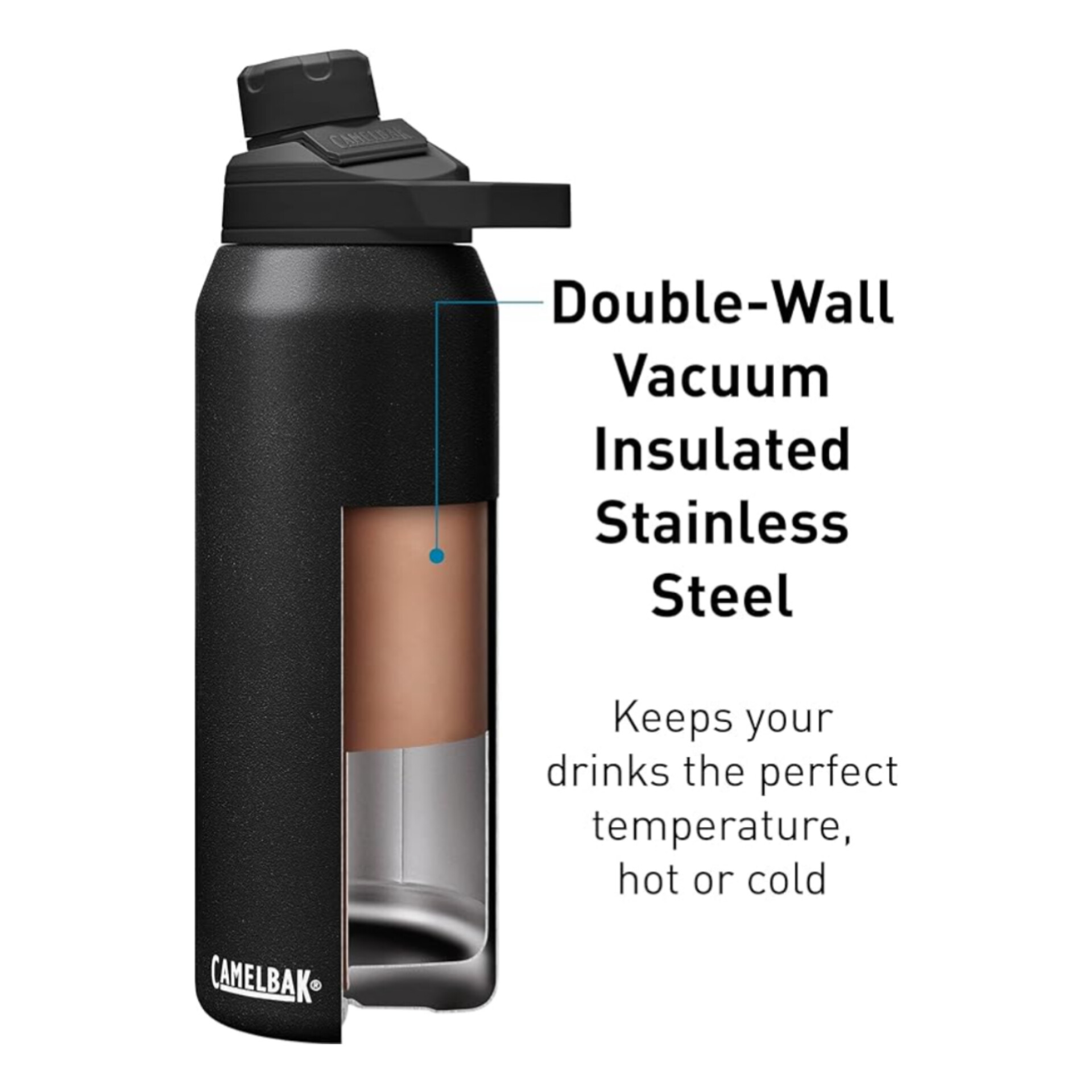 CHUTE MAG INSULATED STAINLESS STEEL BOTTLE