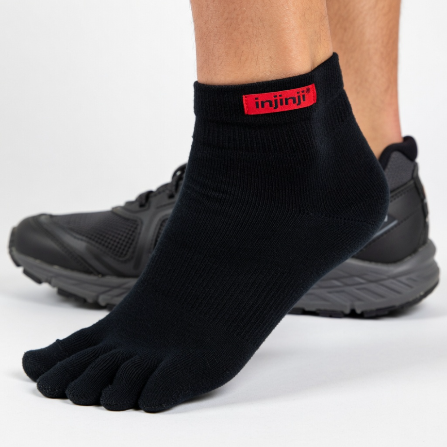 INJINJI RUN LIGHTWEIGHT MINI-CREW TOESOCKS