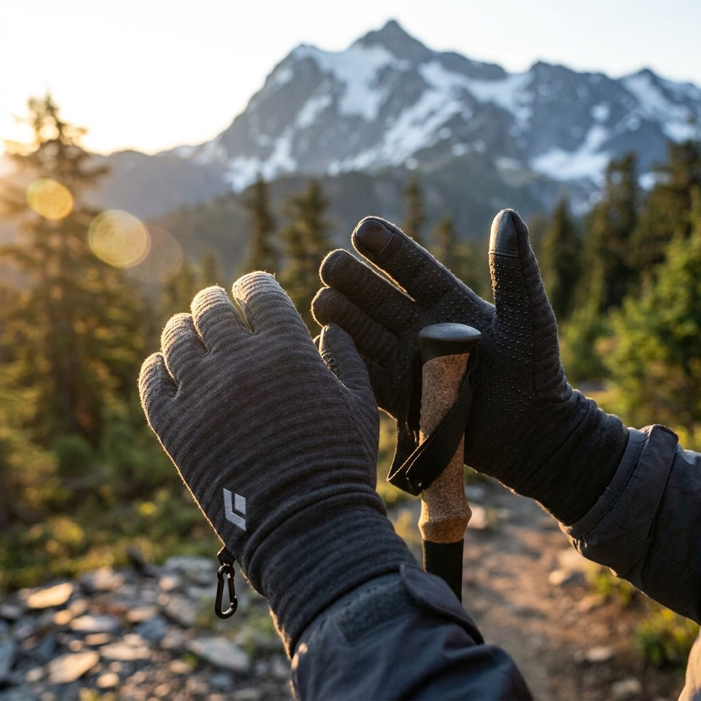 BLACK DIAMOND LIGHTWEIGHT GRIDTECH GLOVES