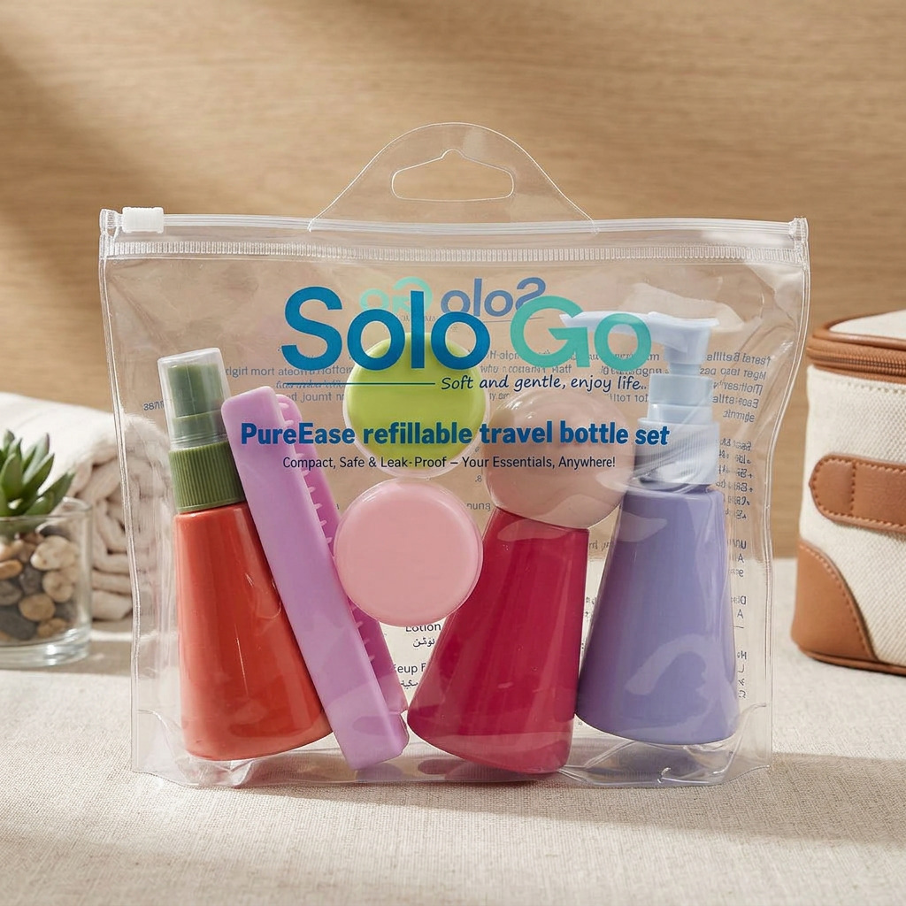 SOLO GO TRAVEL PERSONAL CARE SET 6PCS