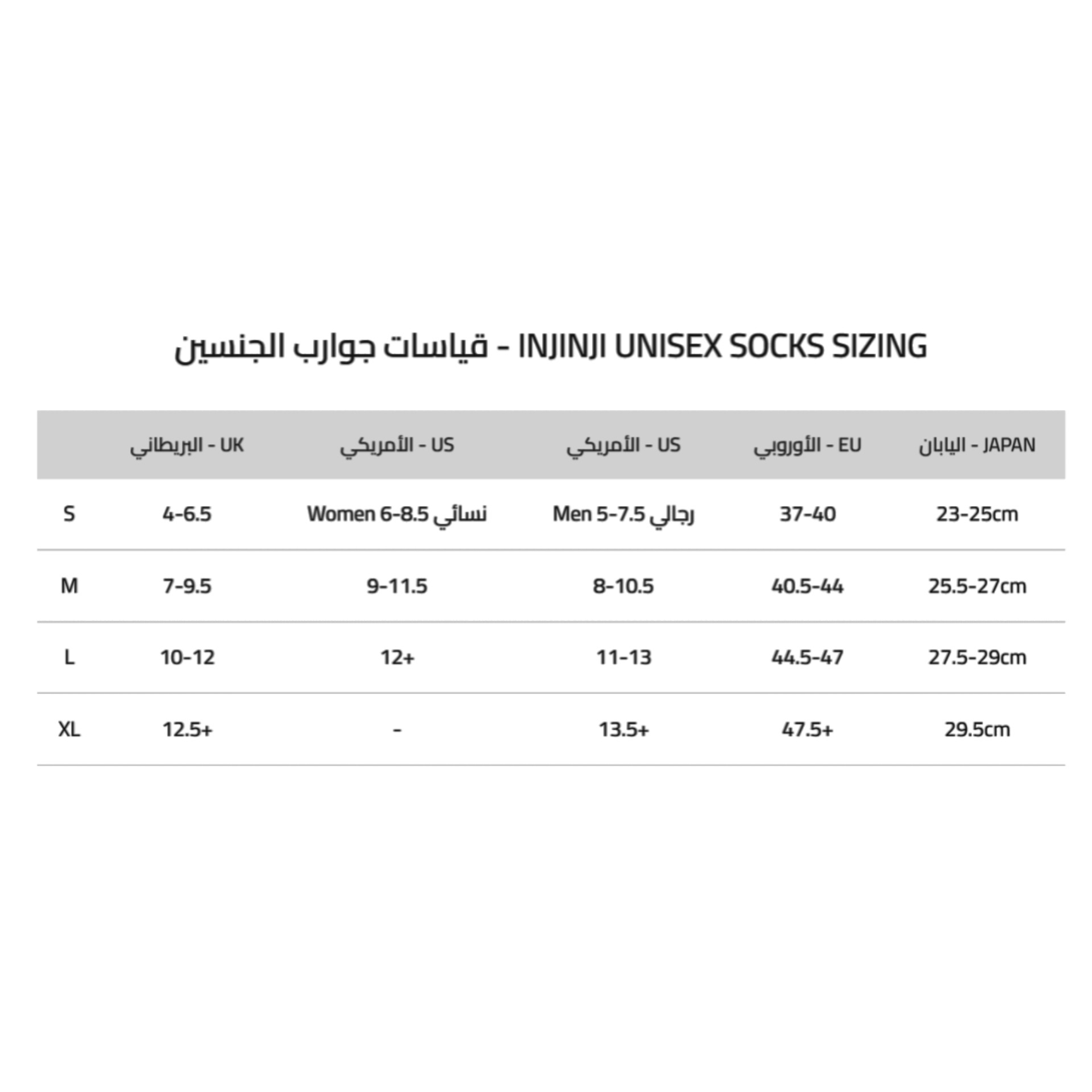 SIZING GUIDES