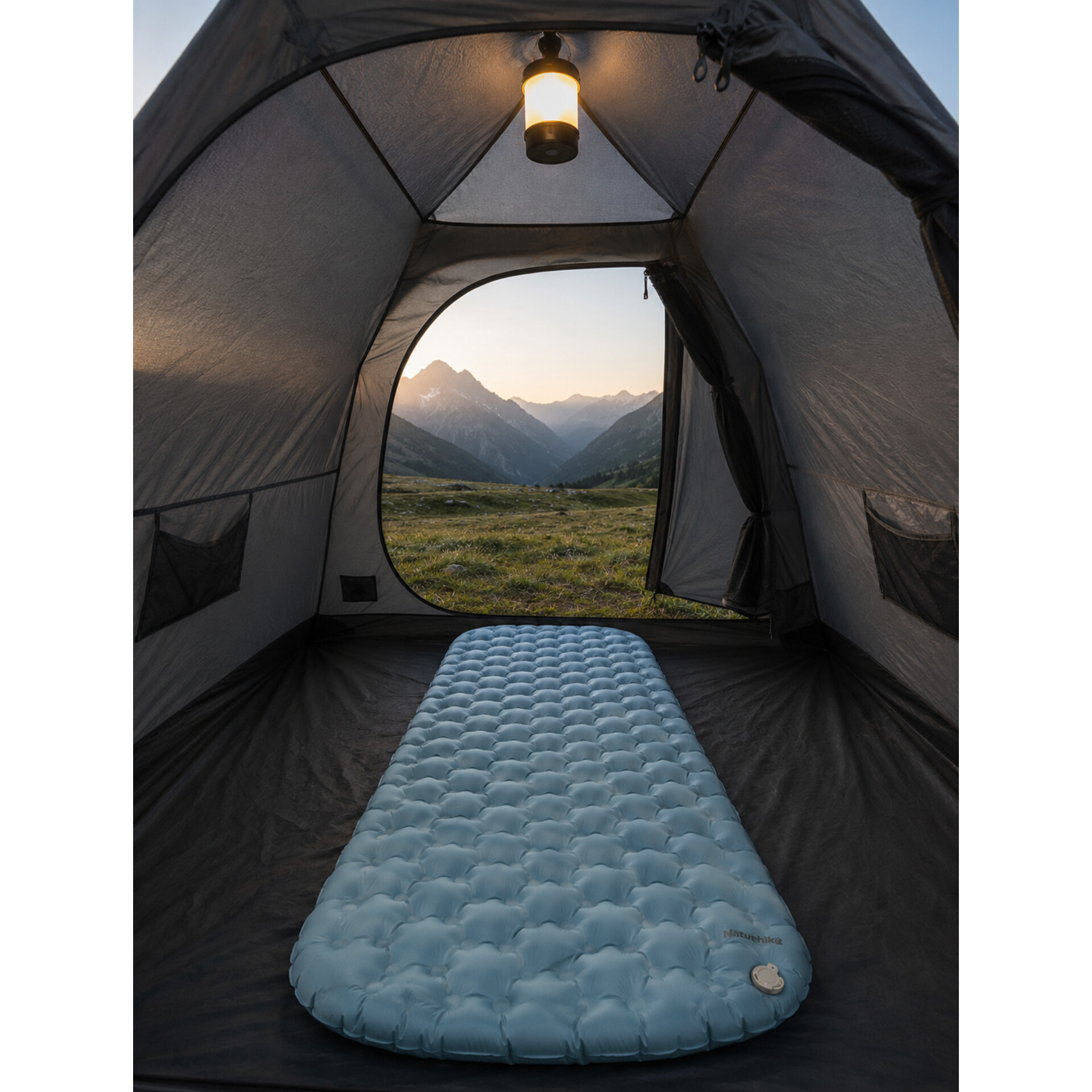 BWAY ALPINELITE INSULATED WIDE MUMMY SLEEPING PAD 183x63.5x7.5CM