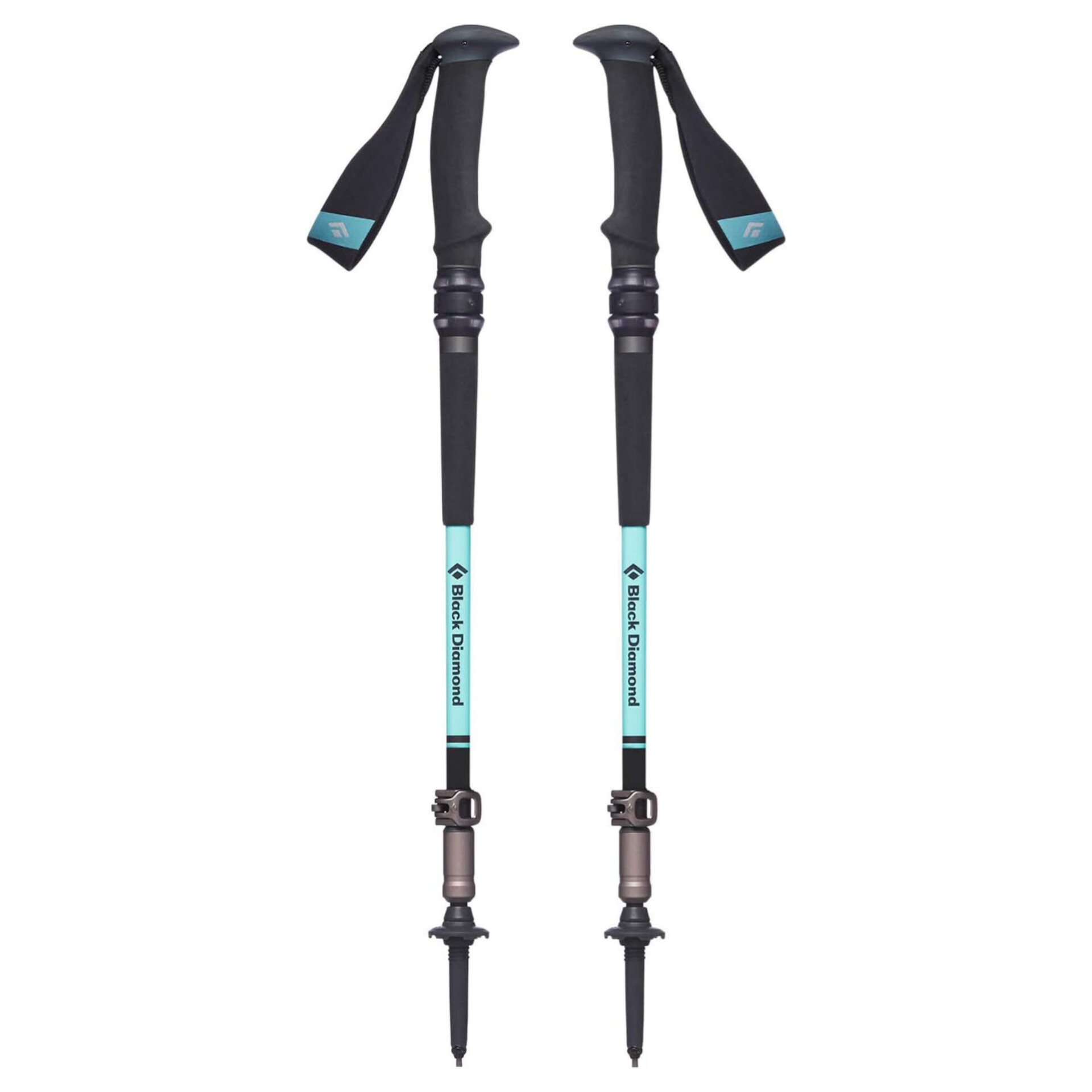 WOMEN'S TRAIL PRO SHOCK TREKKING POLES ALPINE LAKE 62-125 CM