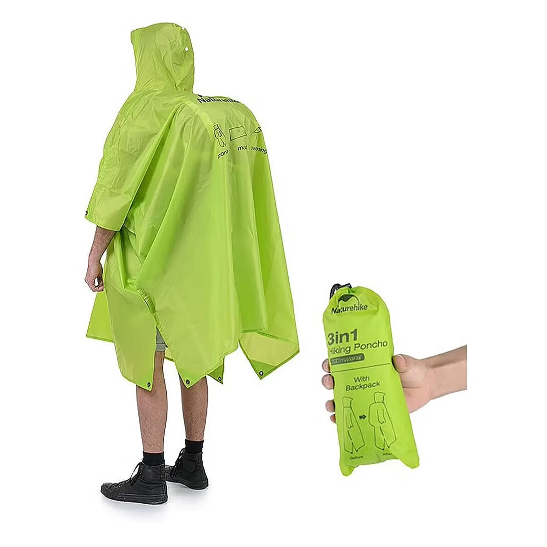 20D TRIPLE CANOPY PONCHO
