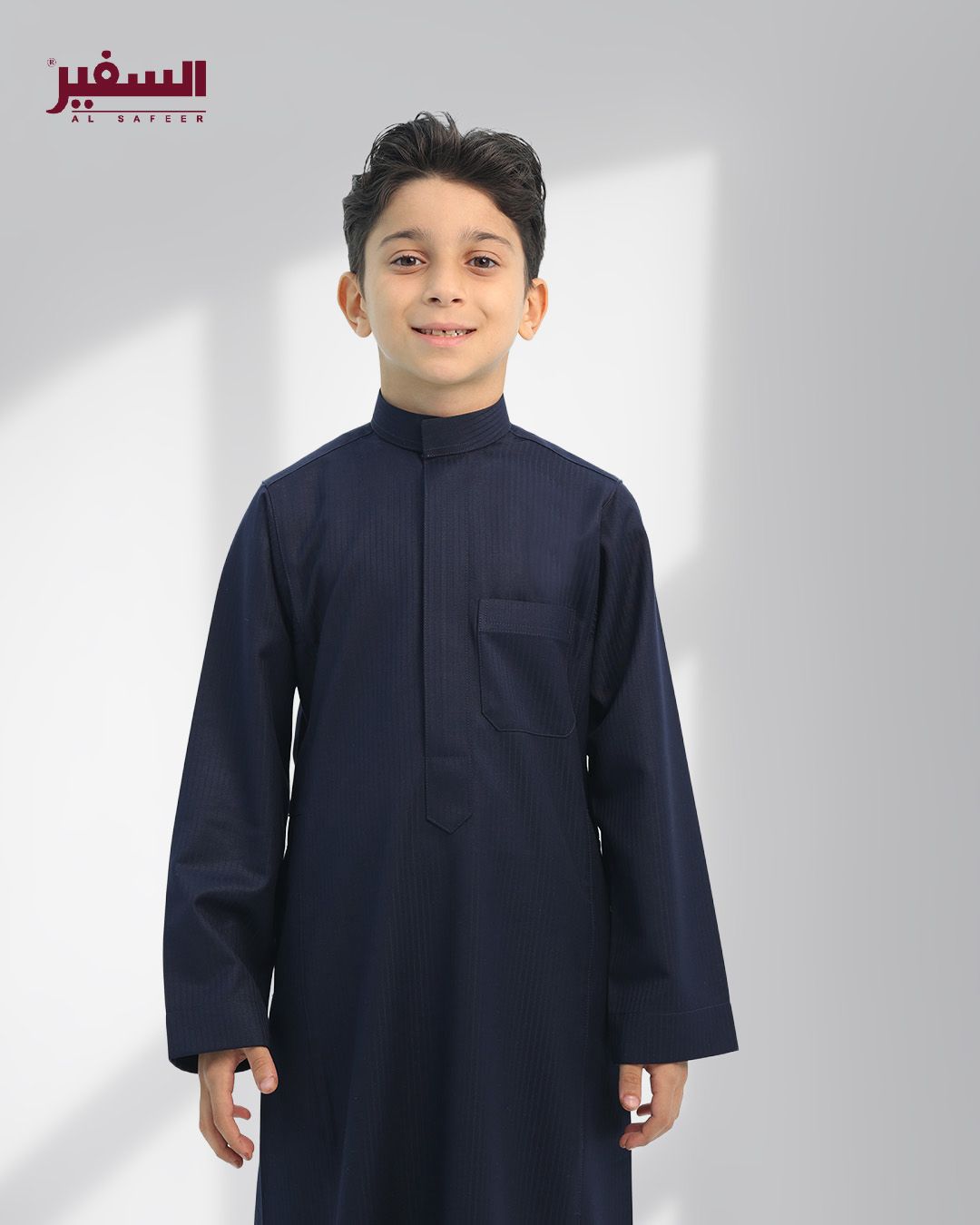 ثوب شتوي سحاب