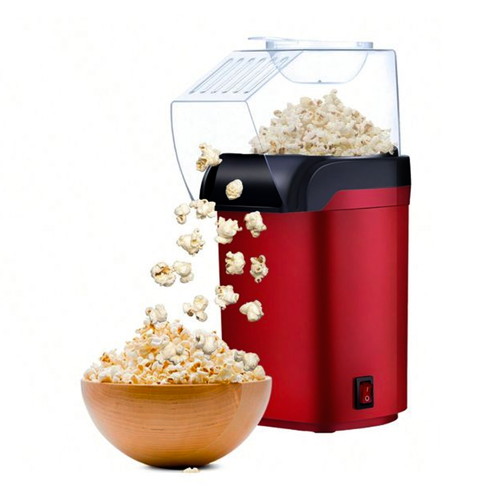 Alsaif hot air popcorn maker in red  1200W