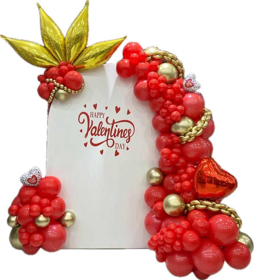 تصميم خلفية "HAPPY VALENTINES DAY" 