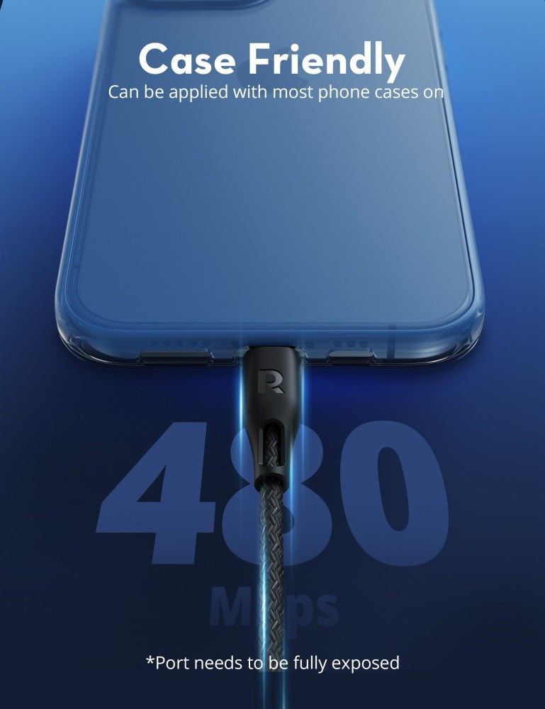 كابل ايفون لايتنينج USB