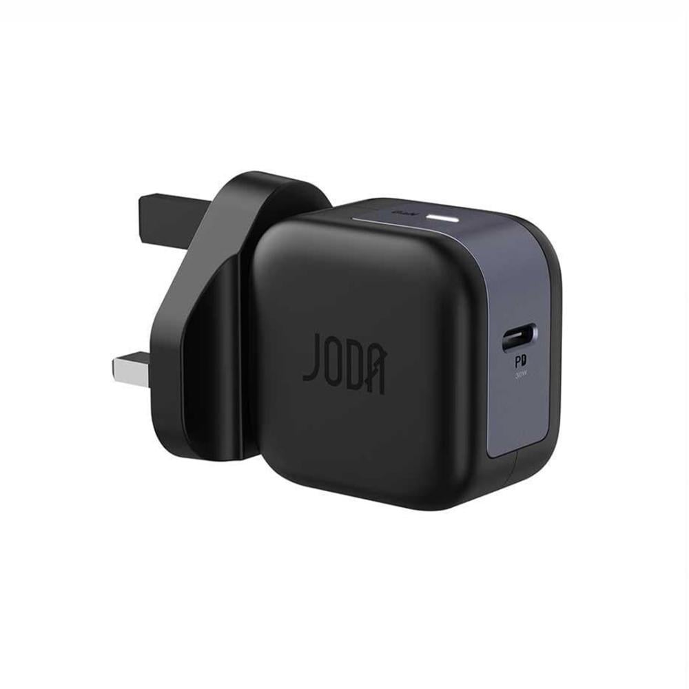 شاحن جداري سوبر ميني 20 واط PD أسود JODA