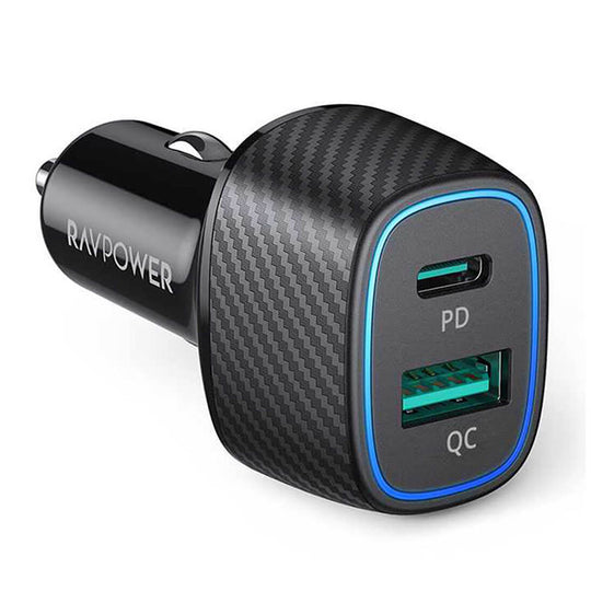 فيش سيارة راف باور 60 واط PD,USB