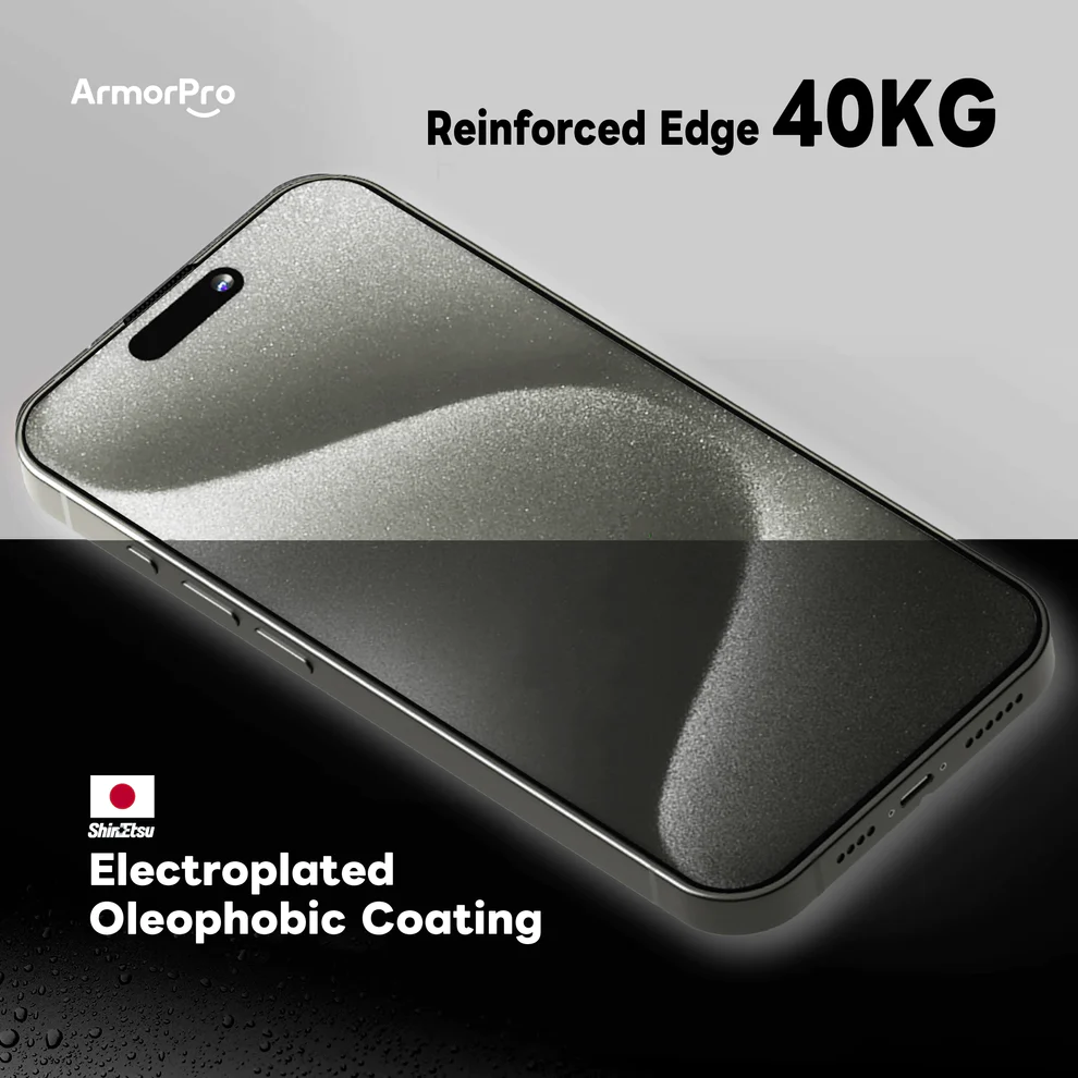 استيكر Armor Pro ايفون لقافه 15 برو سيراميك
