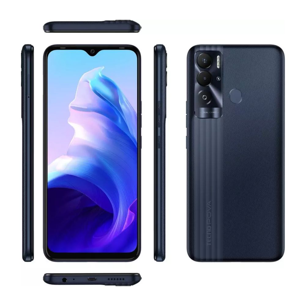 تكنو بوفا neo  ذاكرة 64 جيجا 4 رام  4G أسود