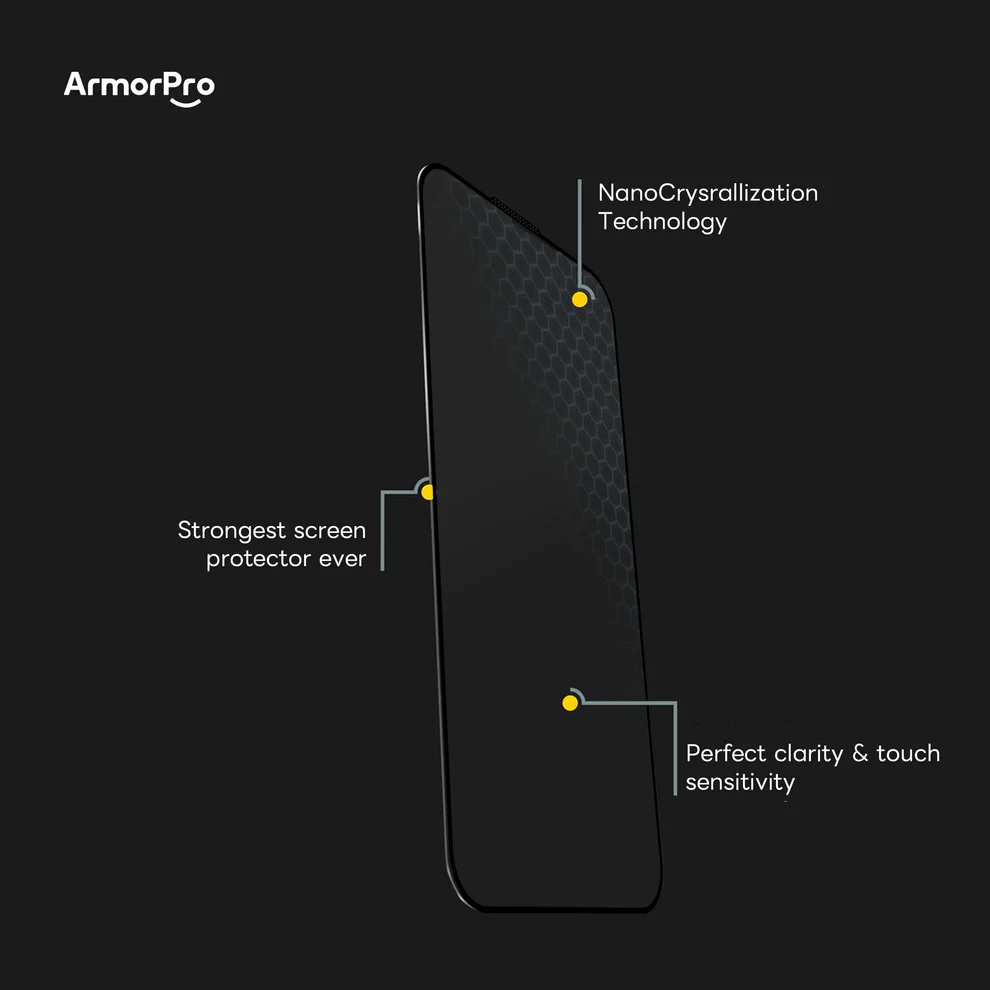 استيكر Armor Pro ايفون لقافه 15 برو سيراميك