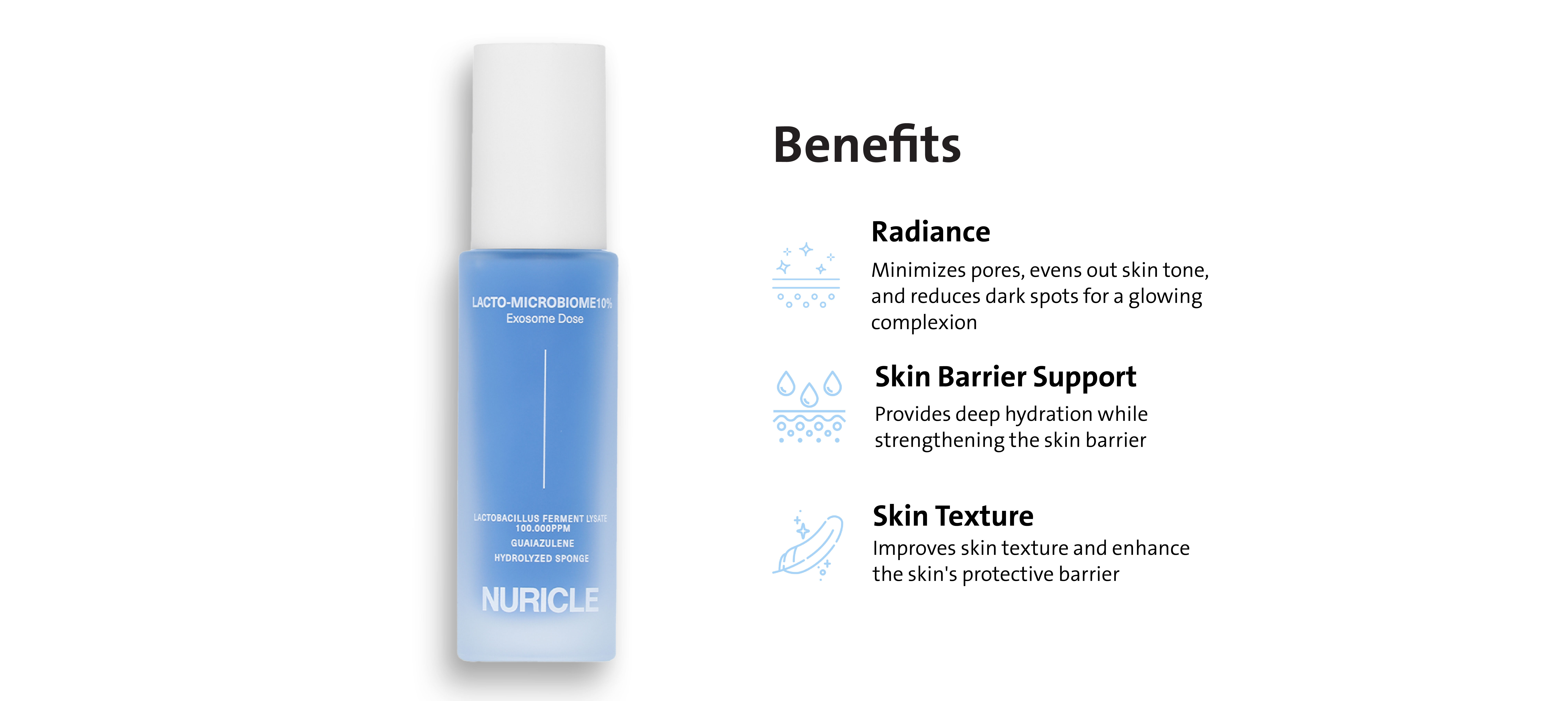 Exosome Dose – Pore-Refining Serum with Microbiome | NURICLE