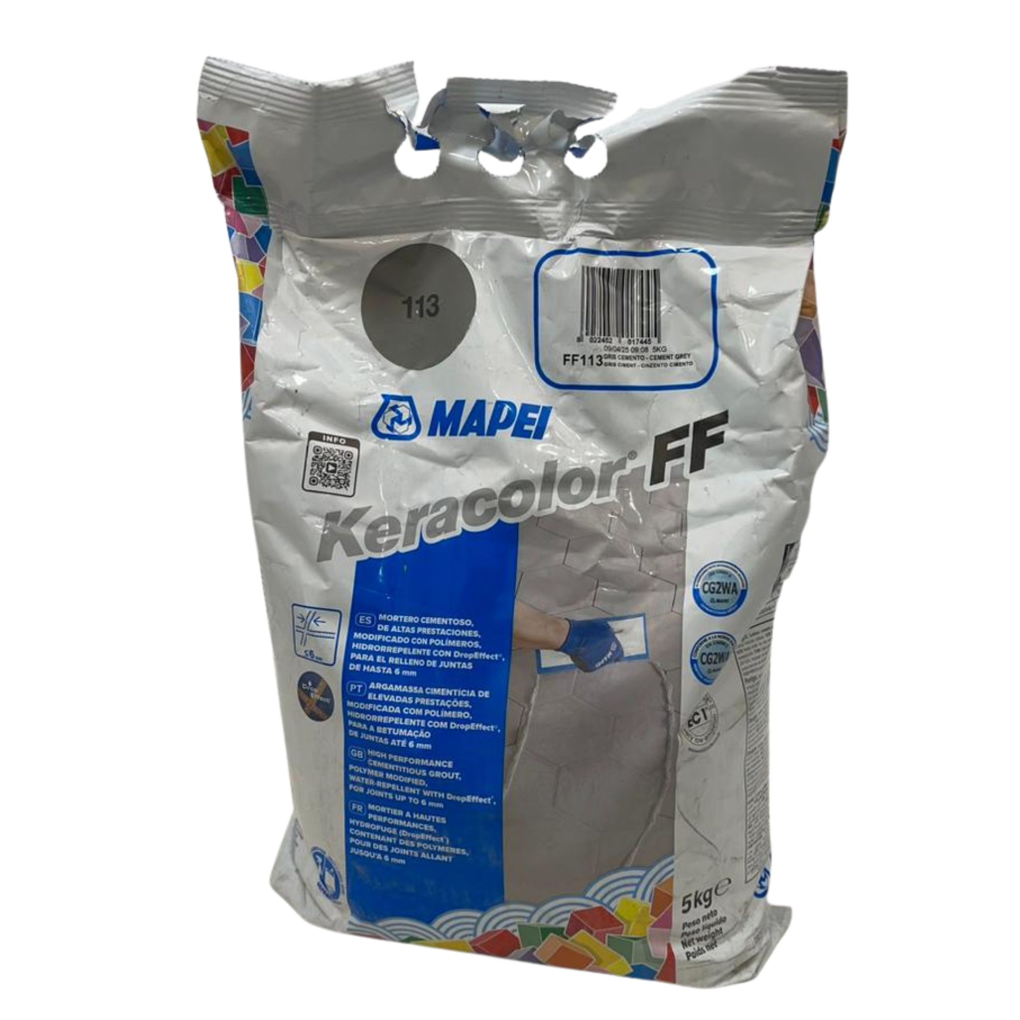  ترويبة اسبانية لون رمادي اسمنتي  MAPEI 