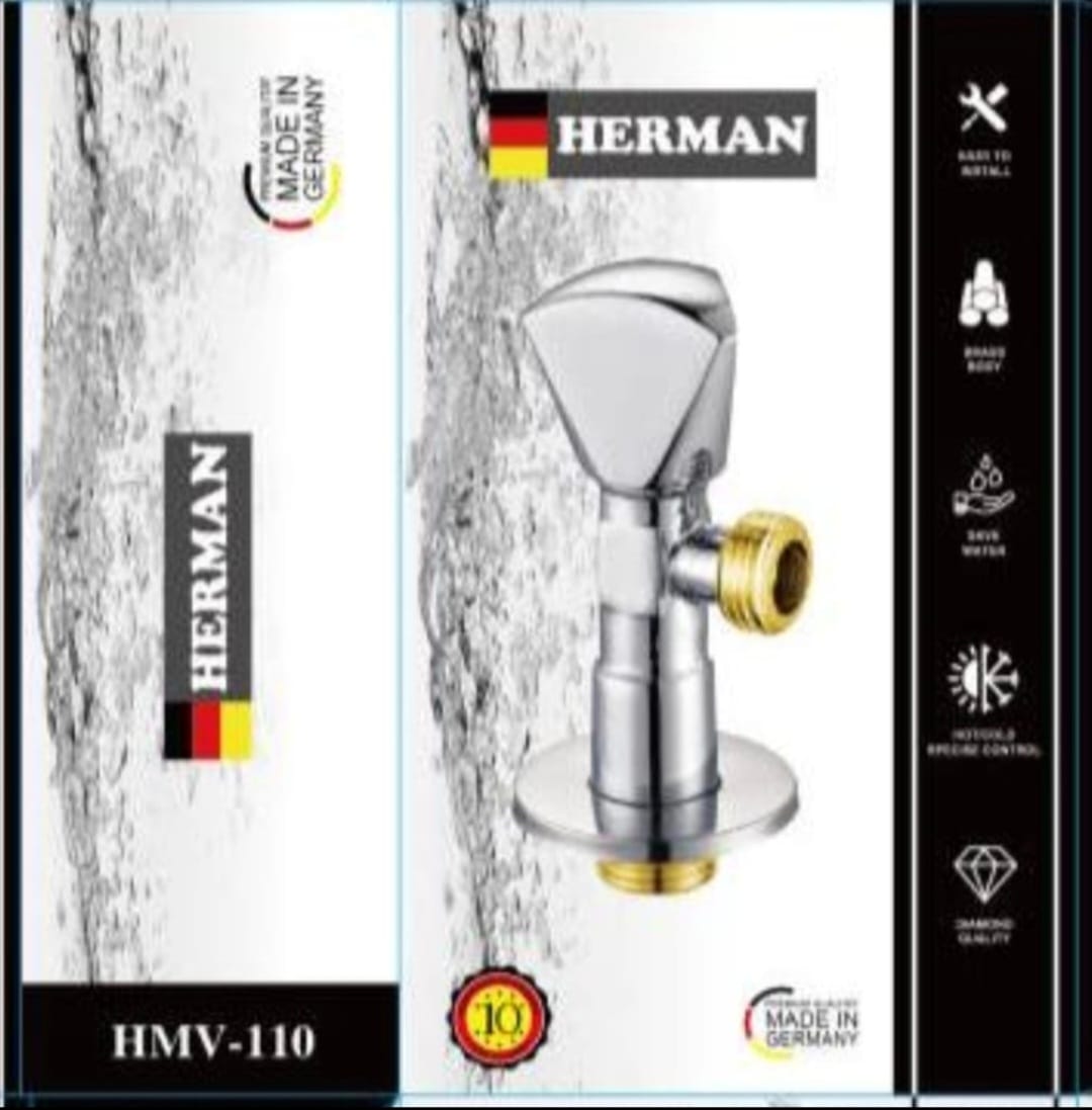  محبس زاوية الماني فضي HERMAN 