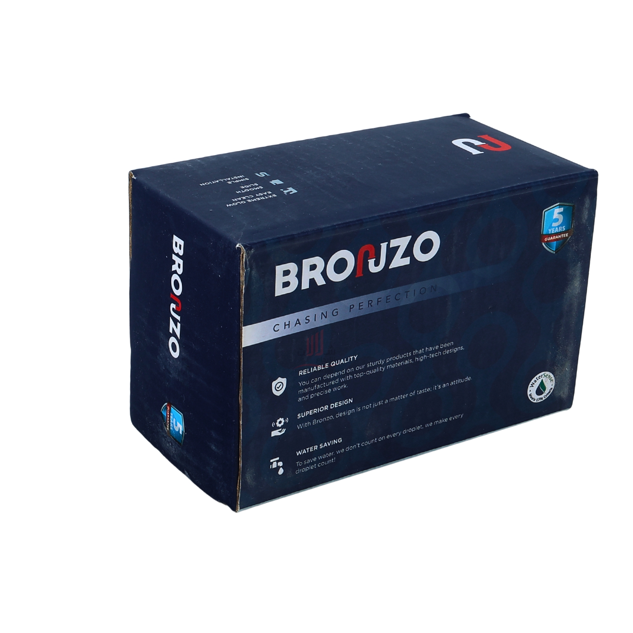  كوع دش مربع كروم BRONZO 