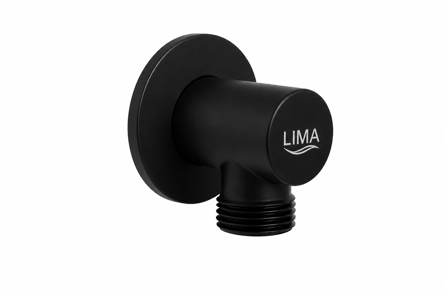  LIMA كوع نحاس مدور اسود 
