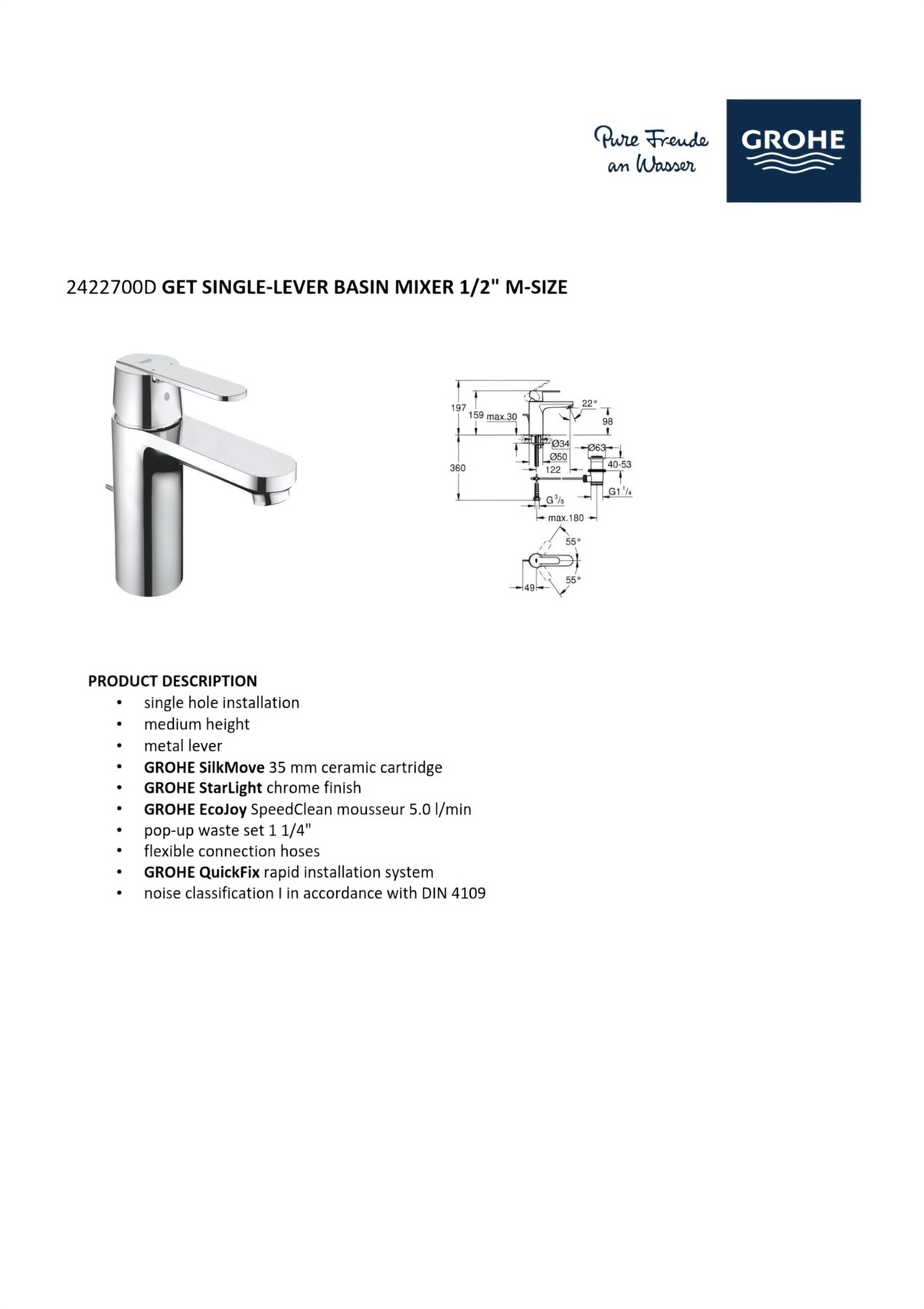  طقم جروهي  GROHE 