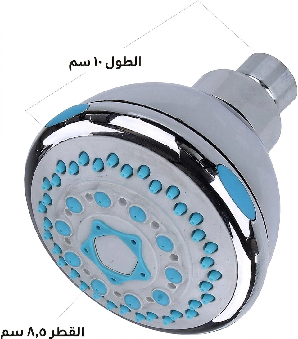  طاسة دش  7X7 (دائري كروم) كراون 