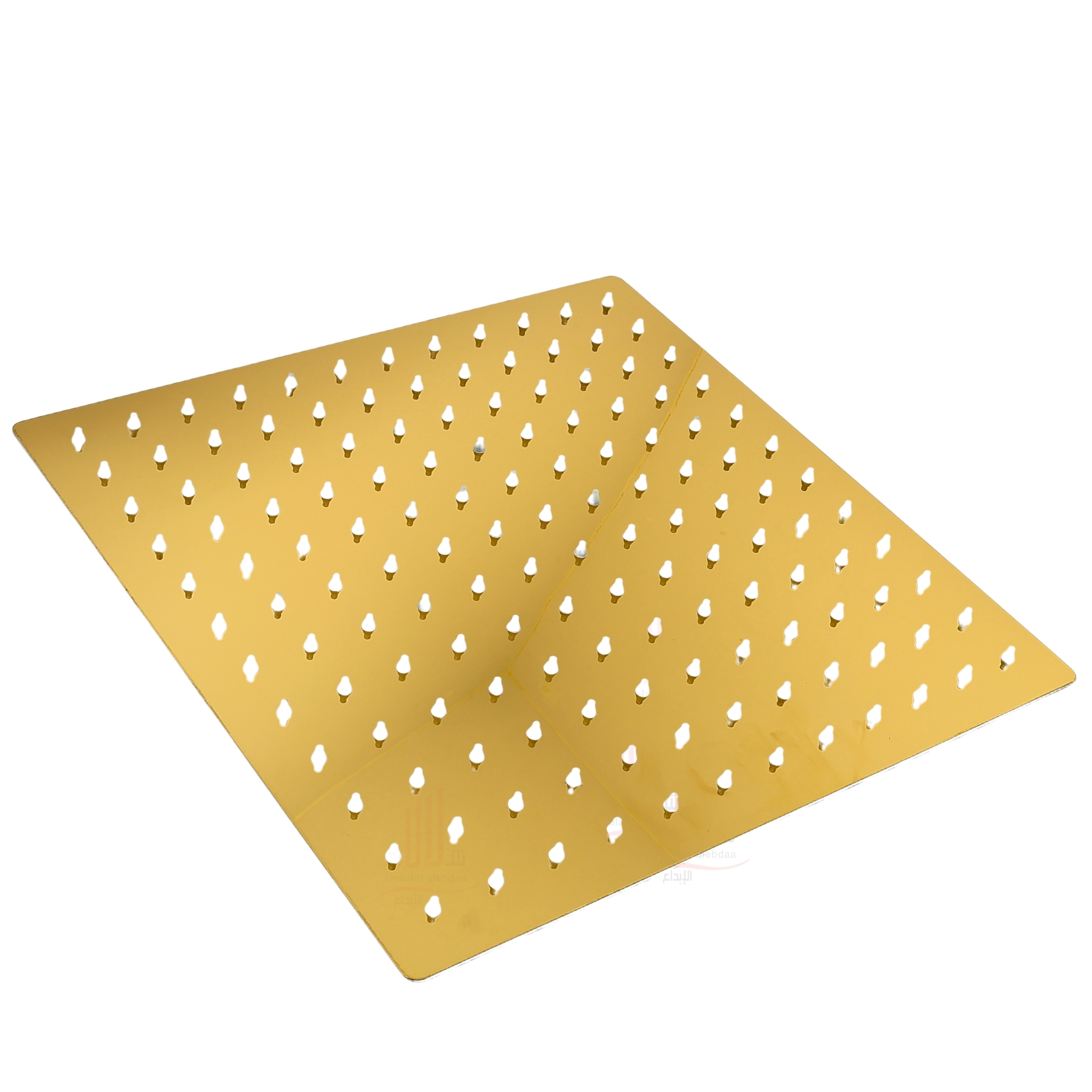  طاسة دش مربع ذهبي مقاس 30×30 سم BORSCH MANN 