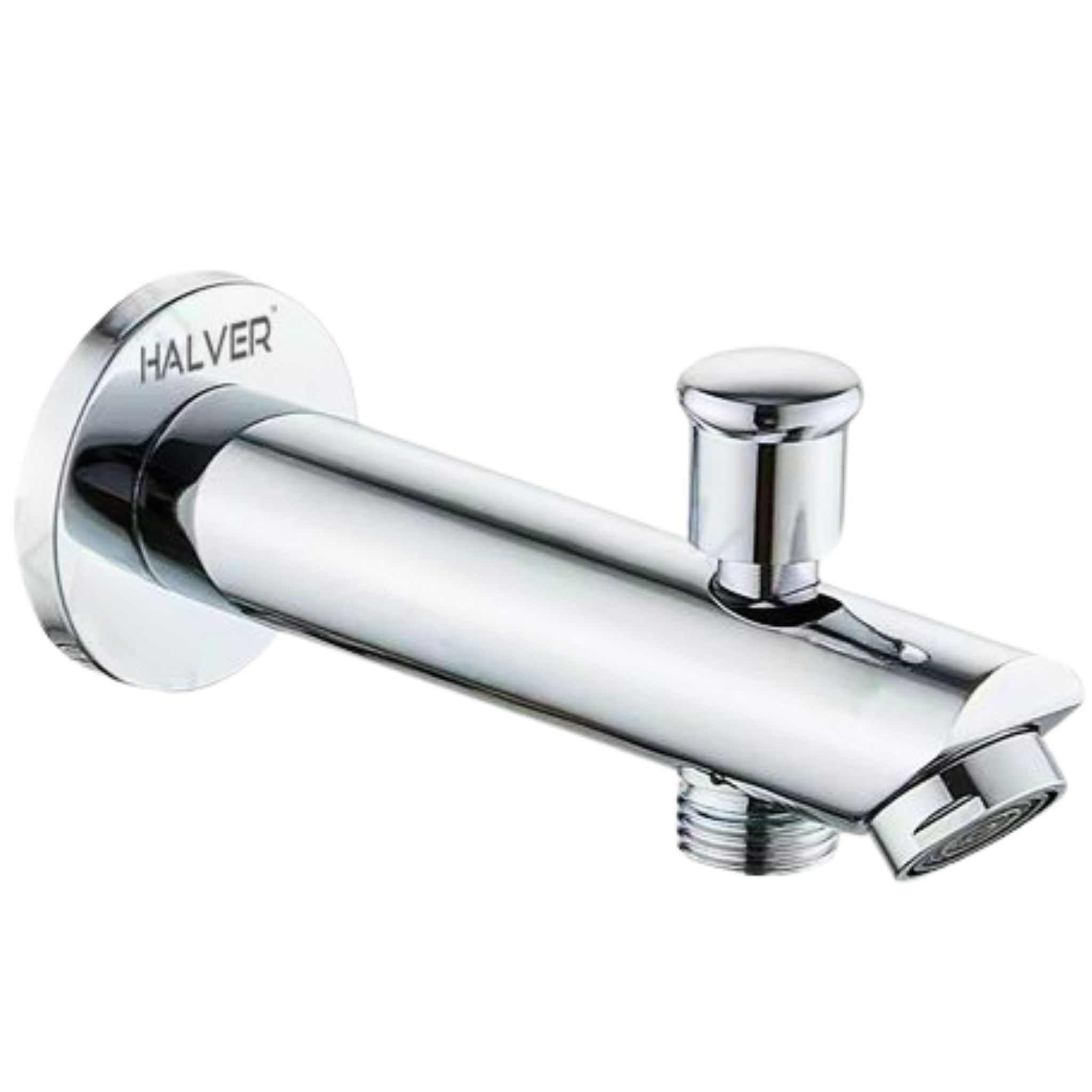    صباب دش مخفي دائري كروم مع محول HALVRE 