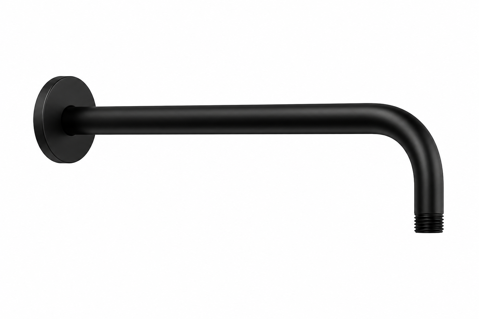  STAMENA  40CM وصلة دش جداري مدور اسود 