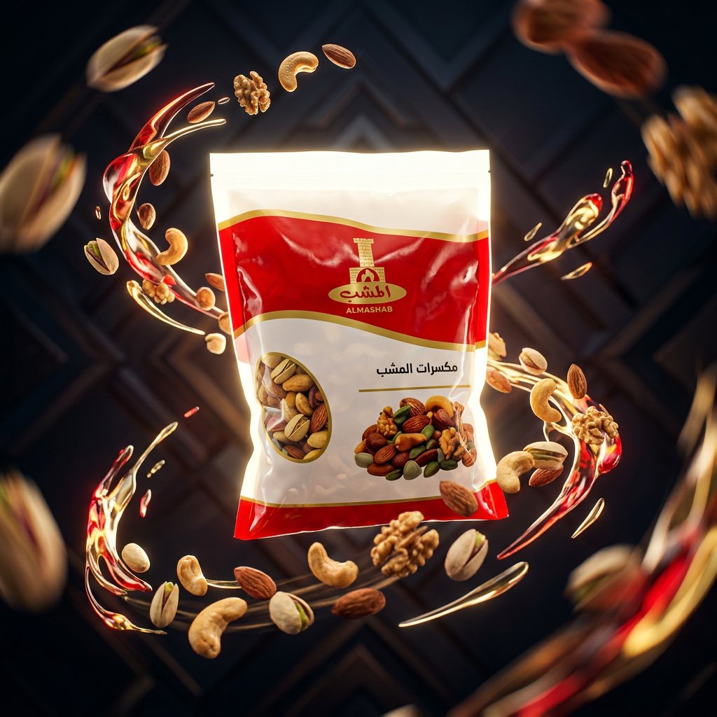 مكسرات مشكل مخلوطة سوبر للضيافة والمناسبات