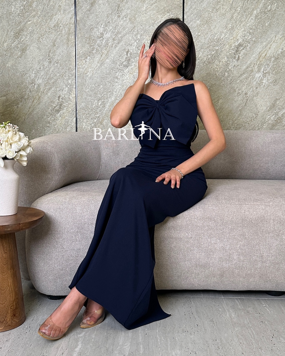 sachin and babi light blue dress Irelia Navy Maxi Dress