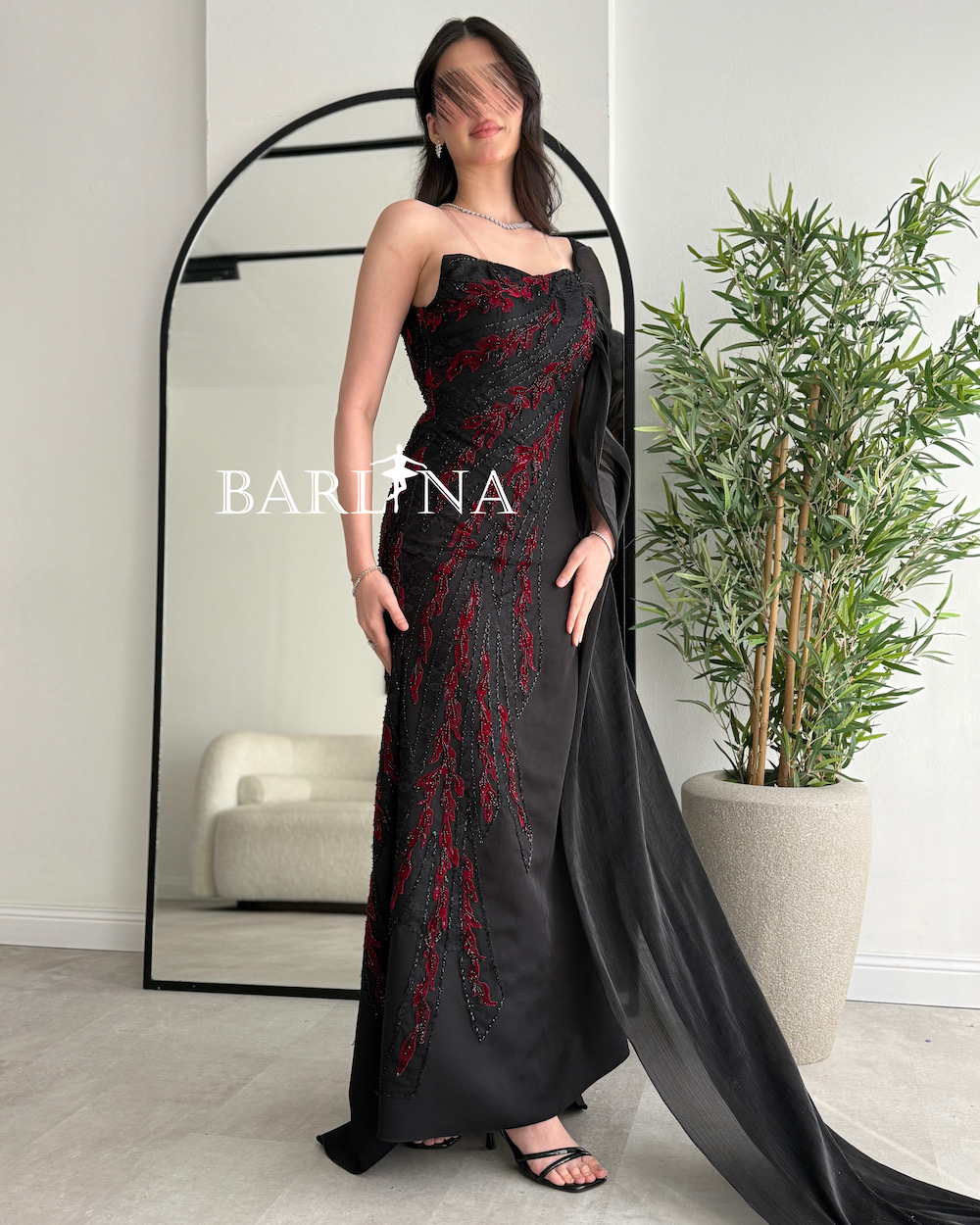 black sequin v neck dress Sexy Charming Black Sequin Spaghetti Straps V-Neck Sleeveless Side Sli   SofieBridal