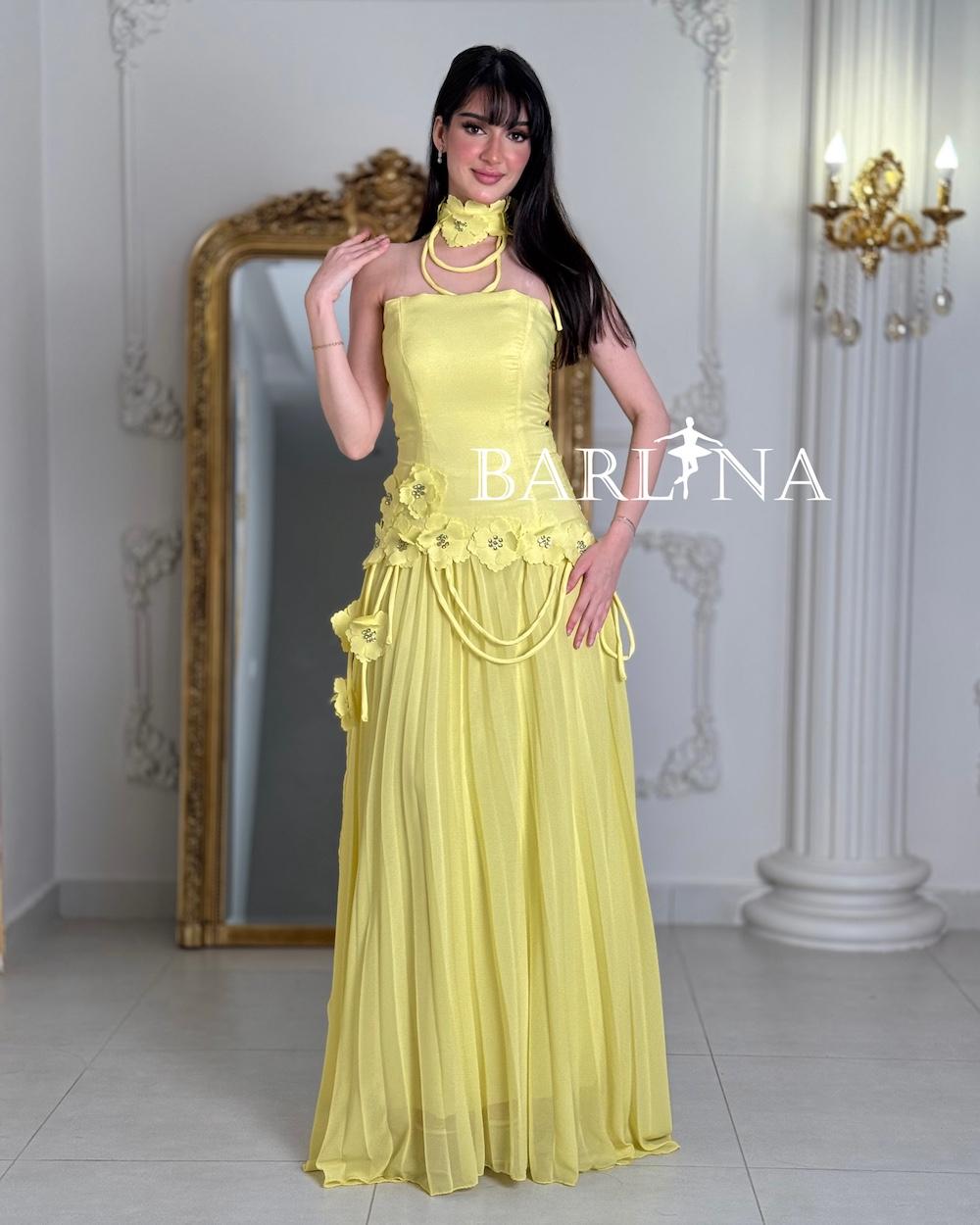 Classic long occasion dress