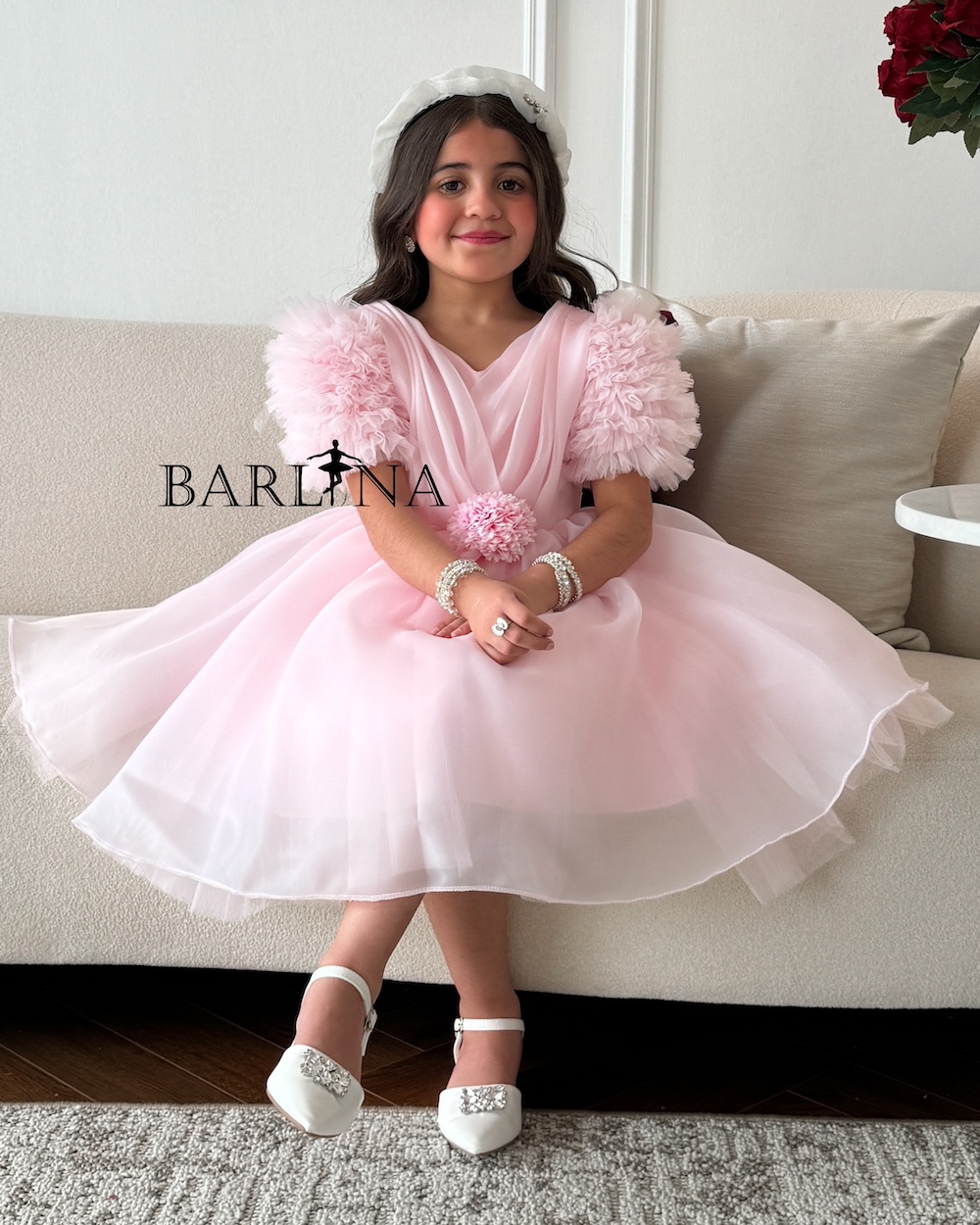 open lace back dress Girls' Rainbow Dot Tank Tutu Dress Size: 7/8 by Mila & Rose