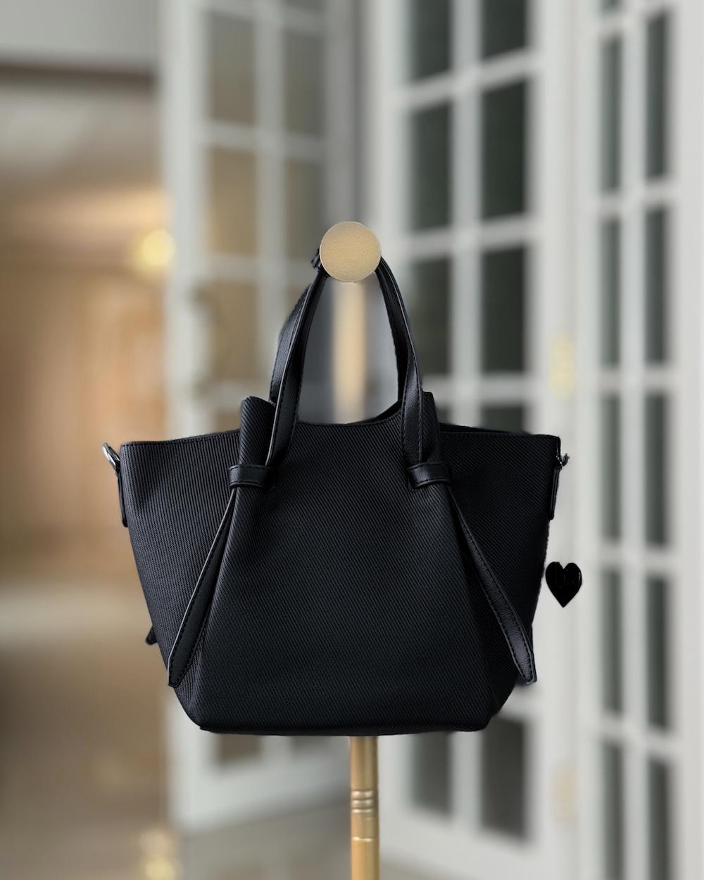 A stylish handbag with a practical design