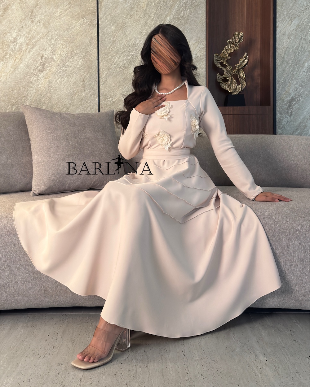soft beige dress Rove Dress
