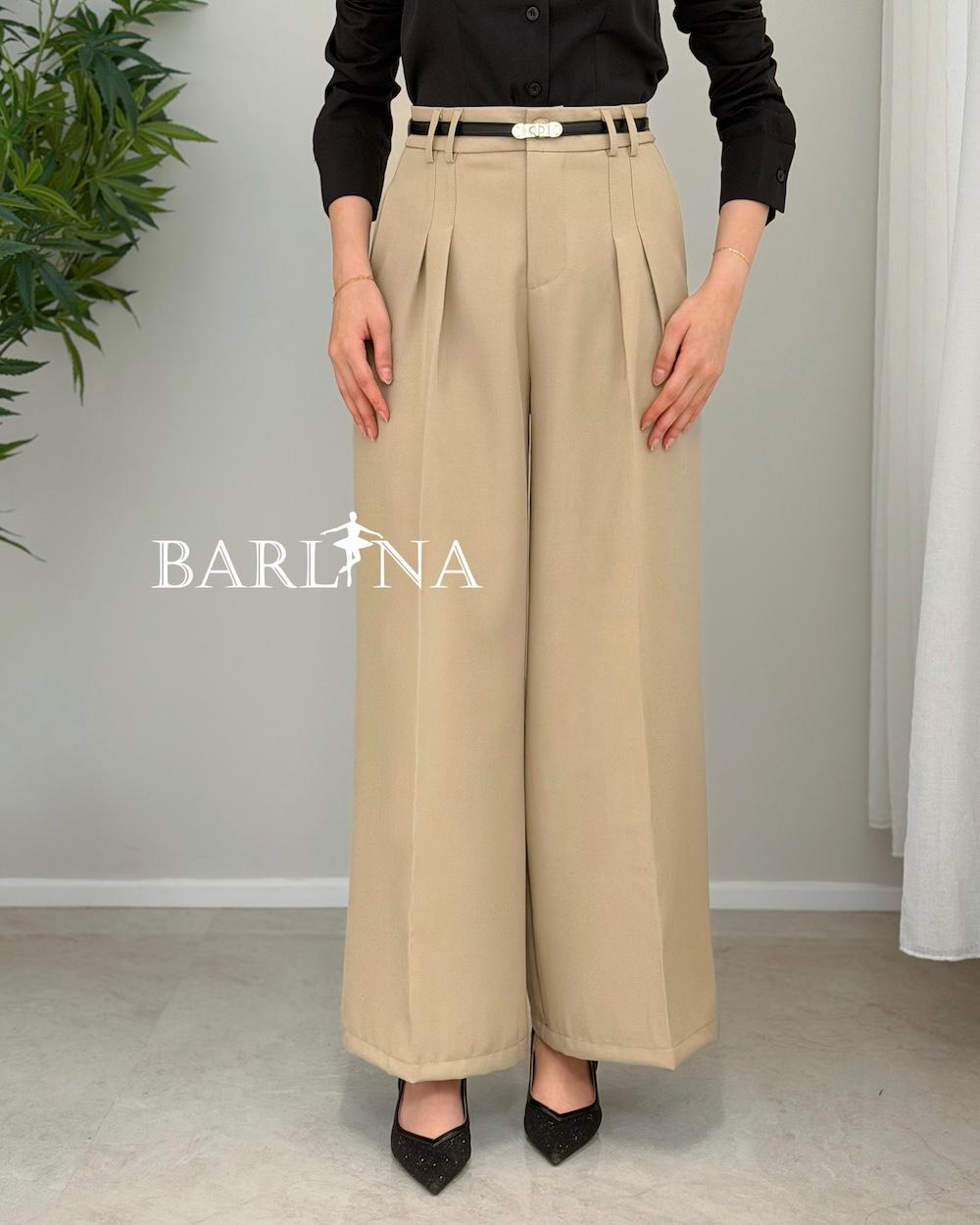 Women's formal wide-leg trousers