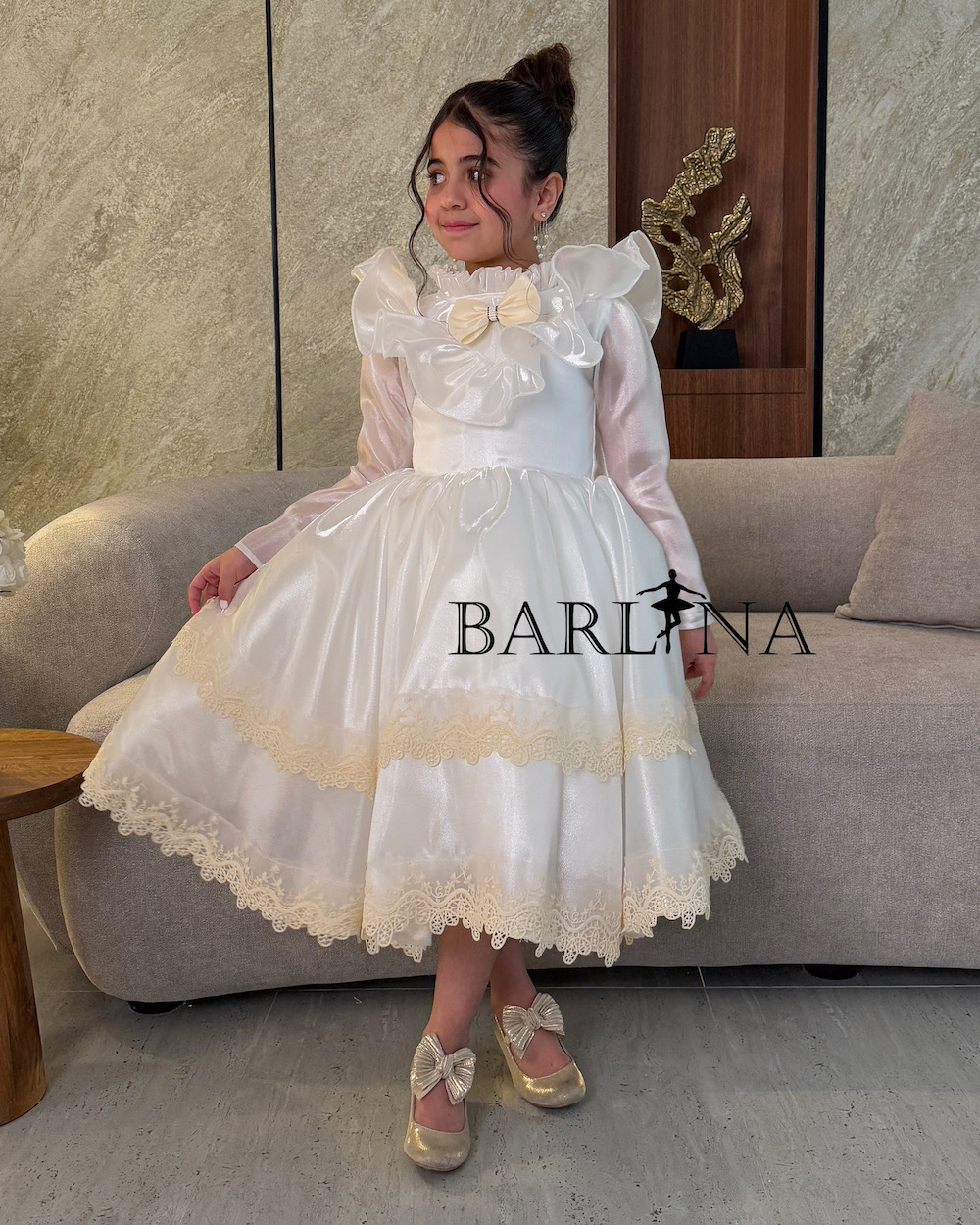 white christmas dresses Evalyn Tiered Ruffle Maxi Dress • Shop American Threads Women's Trendy Online Boutique White / L main image 0