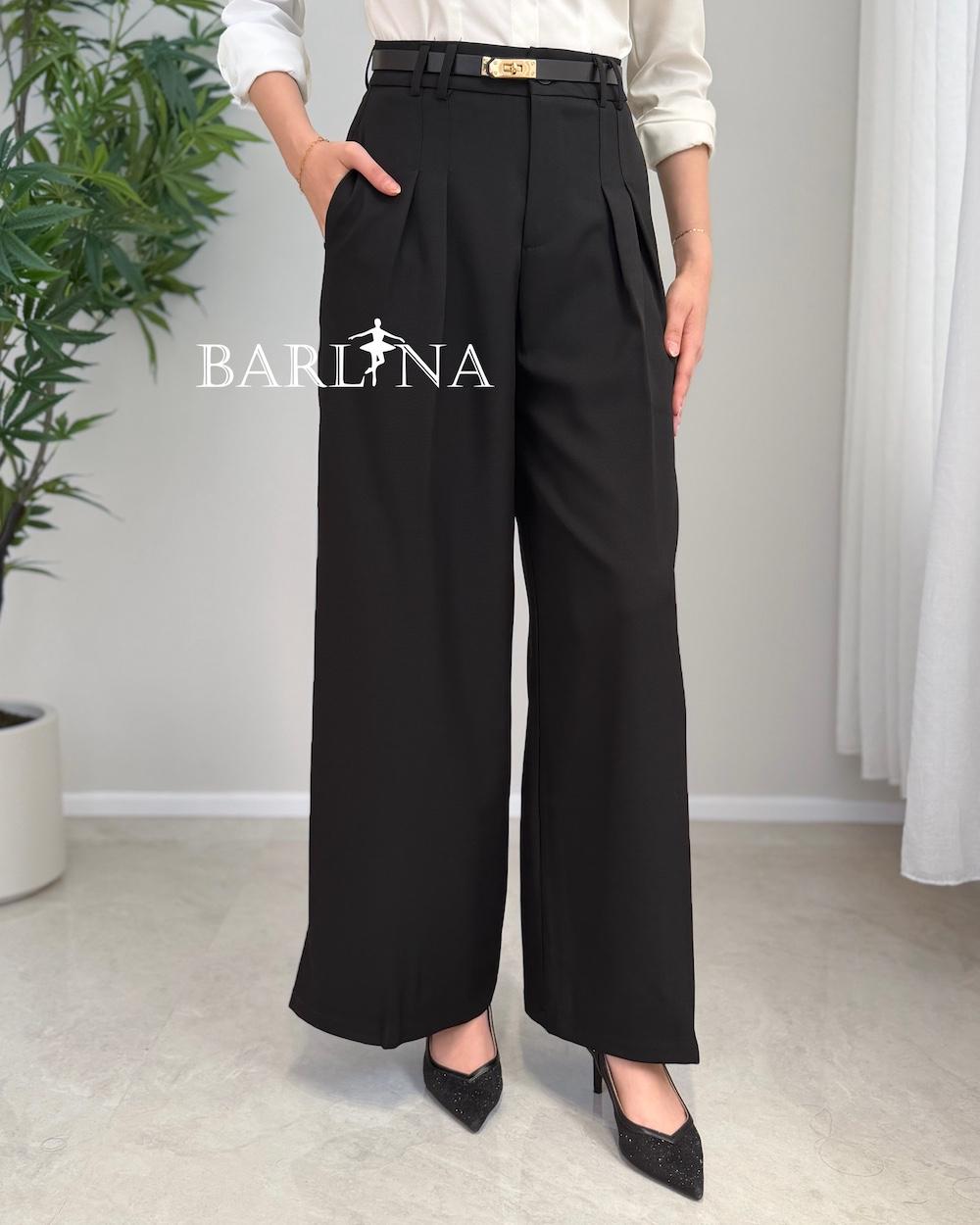Women's formal wide-leg trousers