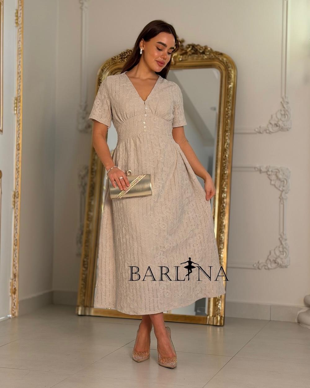 Floral midi dress with buttons down the center