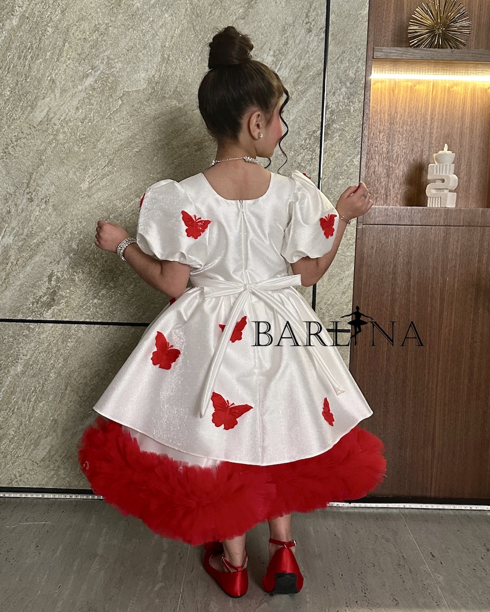 sachin and babi light blue dress Zimmermann Rhiannon Guipure Lace Trim Cotton Midi Dress in White main image 1