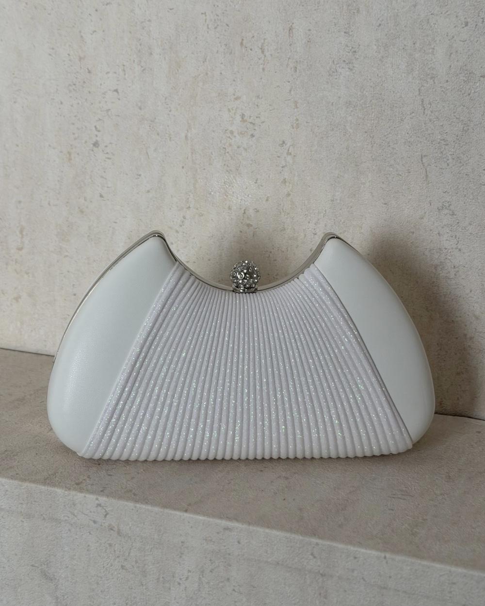 A soft, feminine bag with attractive details