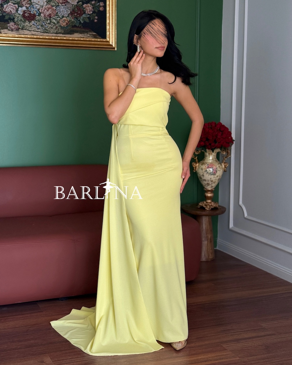 knee length dresses for ladies Charlene Tailored Long Sleeve Dress main image 1