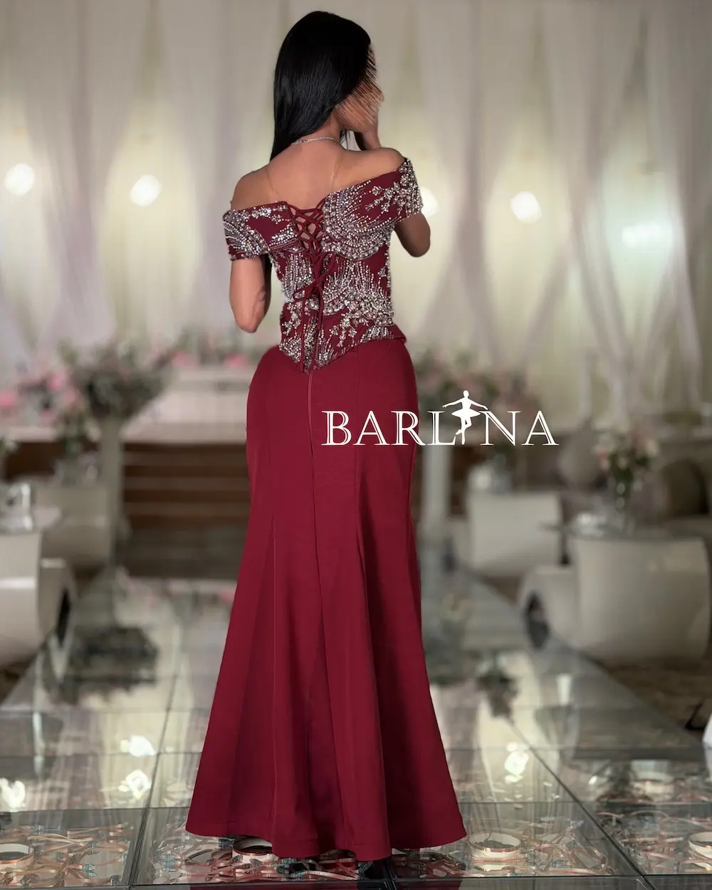 off the shoulder ribbed bodycon dress Wholesale Women's Elegant Off The Shoulder Ribbed Long Sleeve Dress